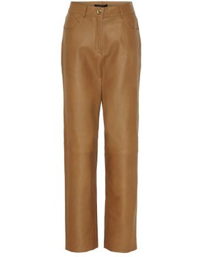 Btfcph Leather Trousers - Marrón