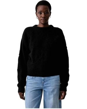 ROTATE BIRGER CHRISTENSEN Round-Neck Knitwear - Noir