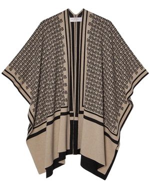 BUSNEL Garnette Poncho - Natur