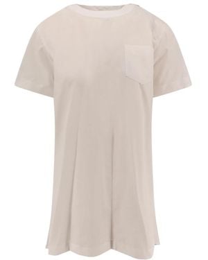 Sacai Short Dresses - White
