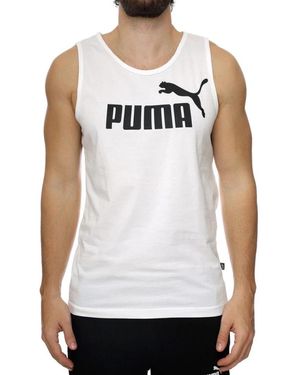 PUMA Canotta Ess - Wit
