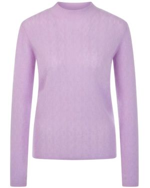 Marc Cain Feinstrick Pullover - Lila