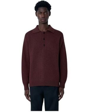 Margaret Howell Polo Shirts - Red