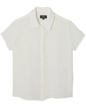 A.P.C. Shirts - White