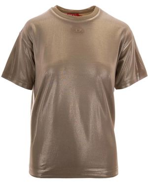 DIESEL T-Shirts - Brown