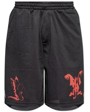 44 Label Group Casual Shorts - Black