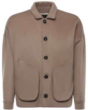 Giuliano Galiano Light Jackets - Brown