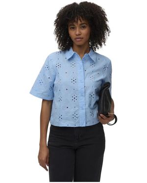 Vero Moda Vmeliza Shirt - Blauw