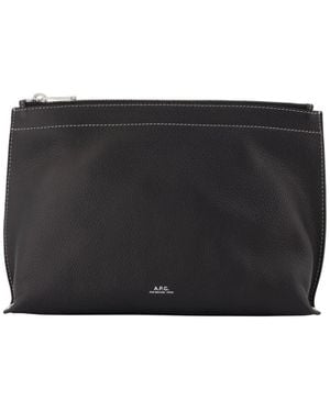 A.P.C. Toilet Bags - Black
