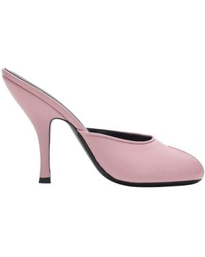 Jude Heeled Mules - Pink