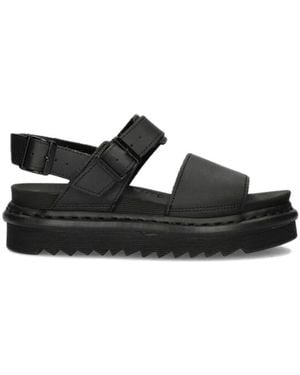 Dr. Martens Flat Sandals - Black