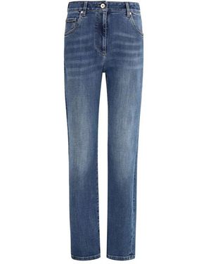 Brunello Cucinelli Skinny Jeans - Blue