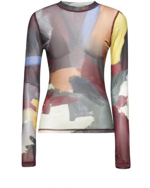JW Anderson Long Sleeve Tops - Multicolore