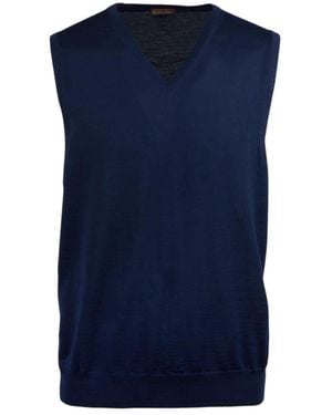Stenströms Sleveless Knitwear - Blauw