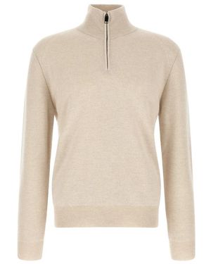 Brioni Turtlenecks - Natural