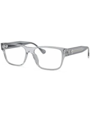 Versace Rechteckige Brille - Mettallic