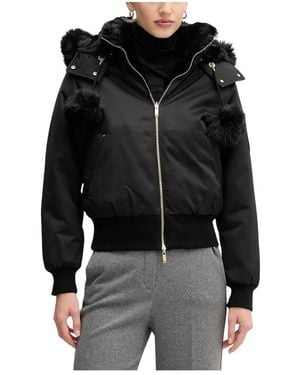 Moose Knuckles Bomber Jackets - Black