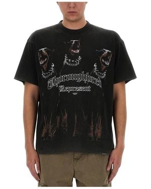 Represent Thoroughbred Grafisch T-Shirt - Zwart