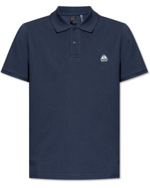 Moose Knuckles Polo Shirts - Azul