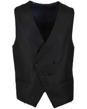 Alessandro Dell'acqua Waistcoats - Black