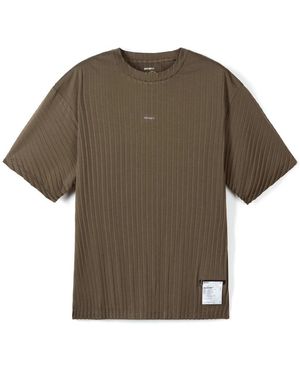 Satisfy Tops ,Groen ,Polyester T-Shirt