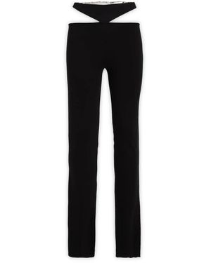 The Attico Slim-Fit Trousers - Zwart