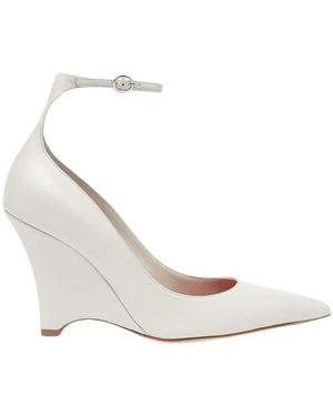 SCAROSSO Court Shoes - White