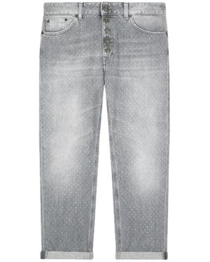 Dondup Cropped Jeans - Grigio