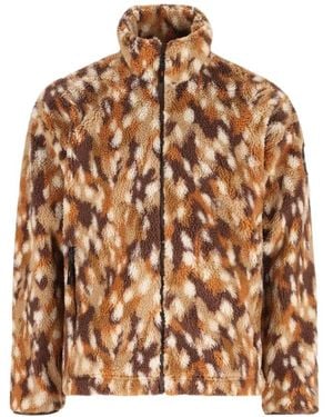 Napapijri Fleece Jackets - Marron