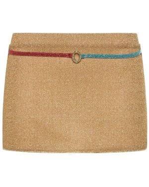 Oséree Lumière Mini Rok - Naturel