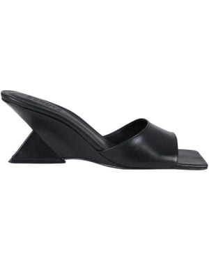 SCHUTZ SHOES Heeled Mules - Azul