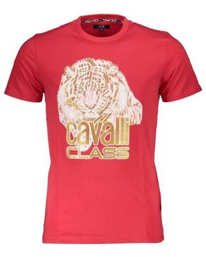 Roberto Cavalli T-Shirts - Red