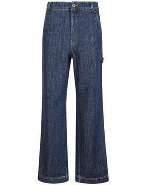 Weekend by Maxmara Blauwe Denim Jeans Met Rits En Zakken