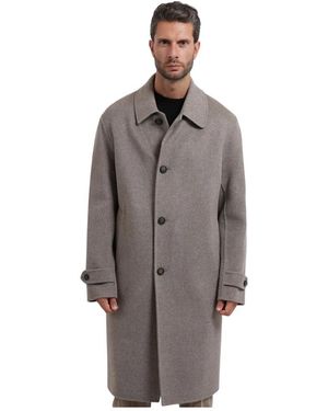 BOSS Single-Breasted Coats - Marrón