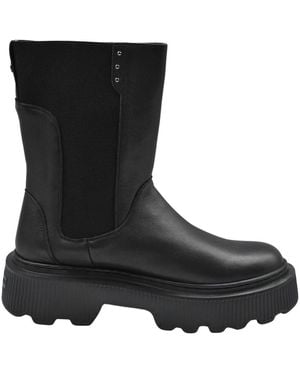 Janet & Janet Chelsea Boots - Black