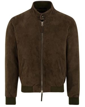 The Jack Leathers Bomber Jackets - Green