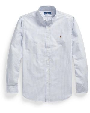 Polo Ralph Lauren Blauw Oxford Overhemd