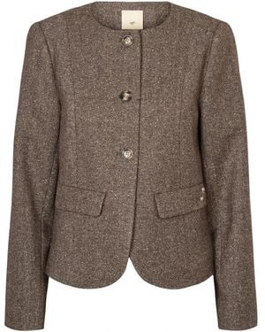 Heartmade Jassen ,Bruin ,Tweed Blazers