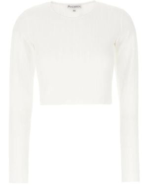 JW Anderson Long Sleeve Tops - White