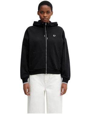 Fred Perry Zip-Throughs - Negro