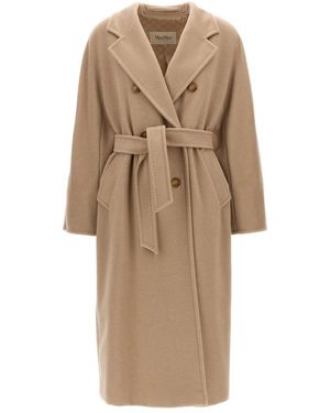 Max Mara Belted Coats - Neutro