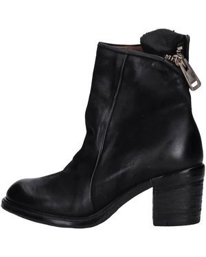 A.s.98 Schoenen ,Zwart ,Leer Laarzen Zwart