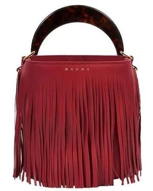 Marni Bucket Bags - Red