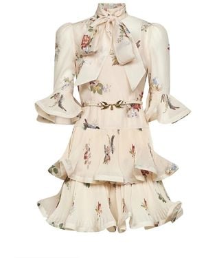 Zimmermann Short Dresses - Neutro