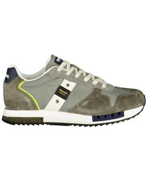 Blauer Sneakers - Vert