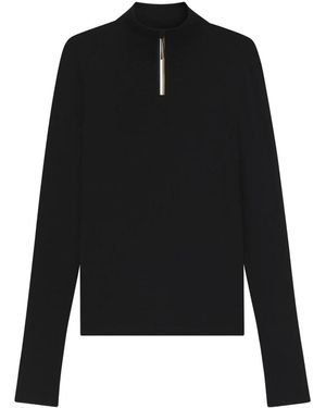 HUGO Long Sleeve Training Tops - Nero