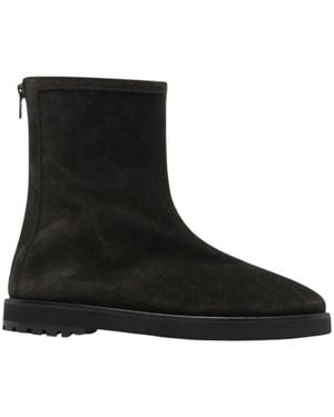 Dear Frances Schoenen ,Bruin ,Suède Joss Bootie - Zwart