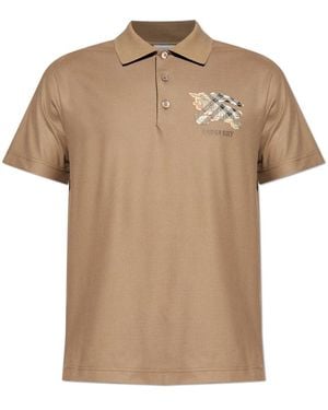 Burberry Polo Shirts - Neutro
