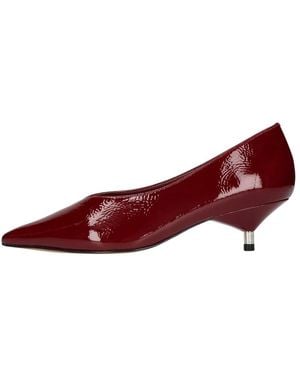 Carrano Lackleder Pumps - Rot