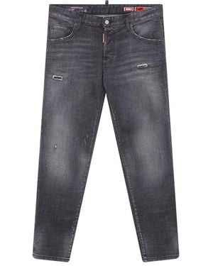 DSquared² Straight Jeans - Gris